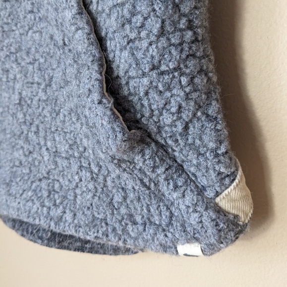 Toad & Co Sheridan Wool Blend Sherpa Vest Medium - Picture 2 of 7